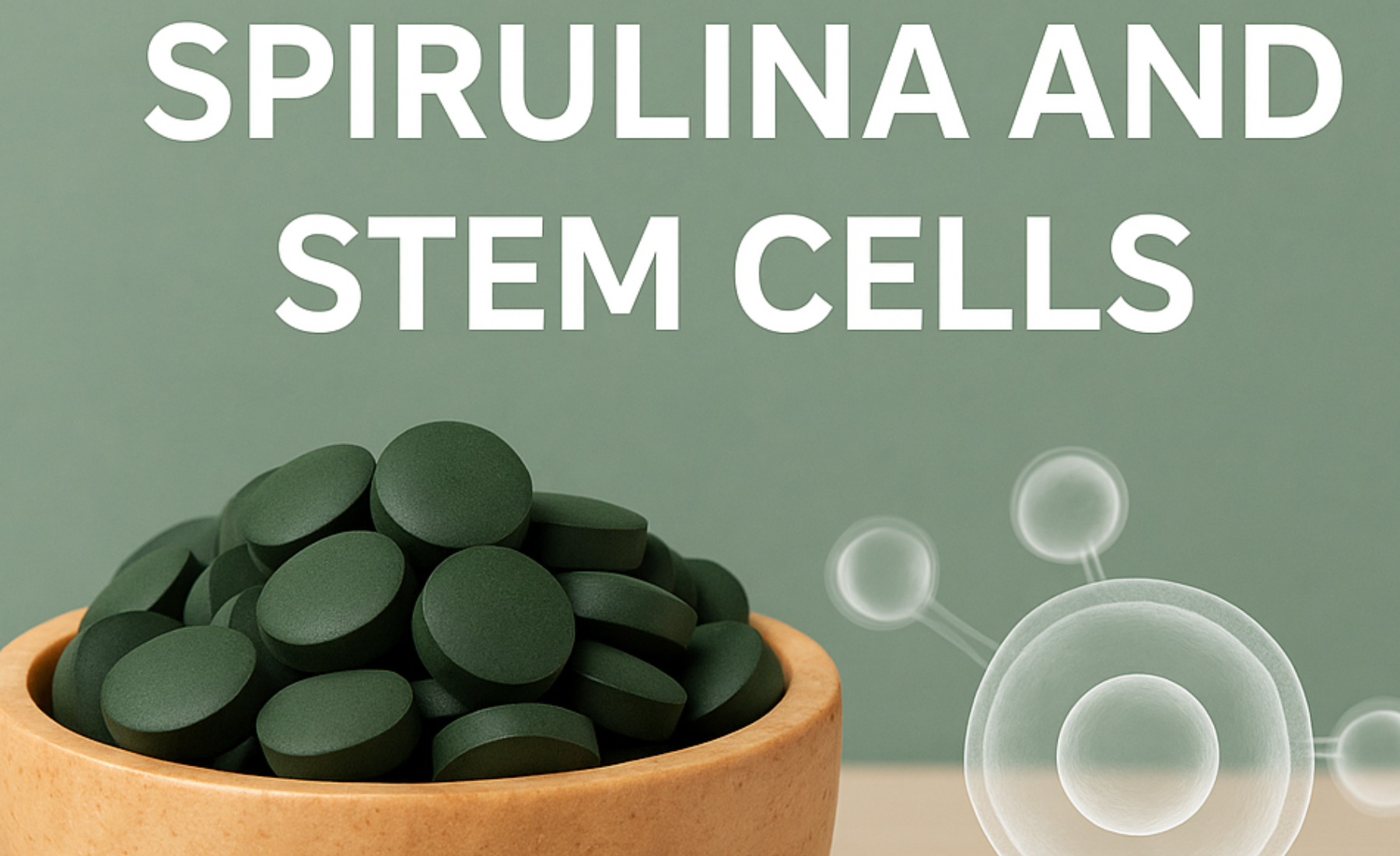 From Inflammation to Regeneration: Why Spirulina Enhances Stem Cell Therapies